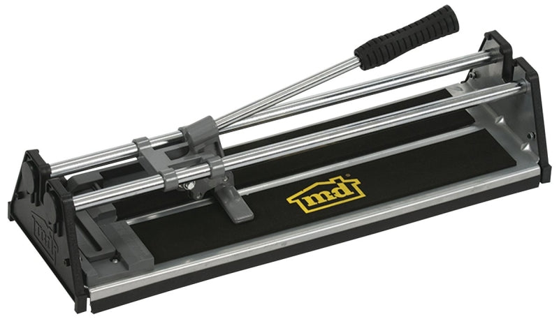 M-D 49194 Economy Tile Cutter, 14 in Cutting Capacity, Cut Material: Steel, Tungsten Carbide Blade, Black