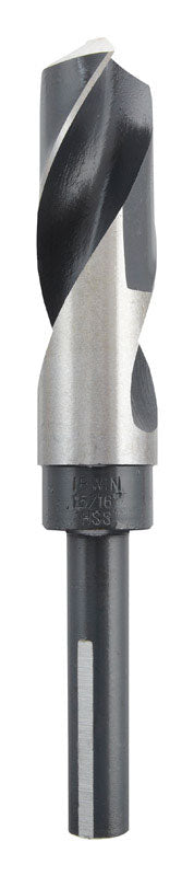 Irwin 15/16 in. X 6 in. L High Speed Steel Drill Bit Straight Shank 1 pc