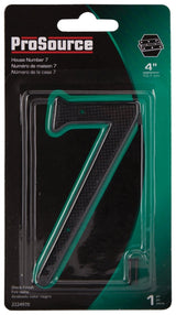 ProSource N-017-PS House Number, Character: 7, 4 in H Character, 2.21 in W Character