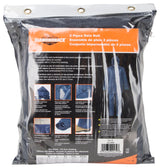 Diamondback SPU045-XL Rain Suit, XL, 30-1/2 in Inseam, Polyester, Blue, Drawstring Pull-Out Hood Collar