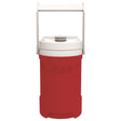 Igloo Latitude 0031285 Beverage Bottle, 0.5 gal Capacity, 10 in L, 6 in W, 6 in H, Red