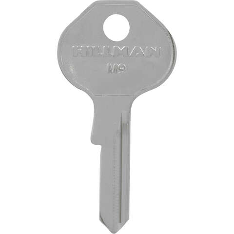 HILLMAN Traditional Key Padlock Universal Key Blank Single, Pack of 10