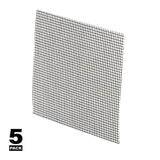 Make-2-Fit P 8096 Screen Repair Kit, 3 in L, 3 in W, Fiberglass, Charcoal