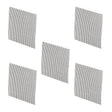Make-2-Fit P 8096 Screen Repair Kit, 3 in L, 3 in W, Fiberglass, Charcoal