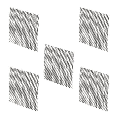 Make-2-Fit P 8096 Screen Repair Kit, 3 in L, 3 in W, Fiberglass, Charcoal
