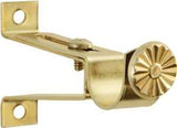 Kenney KN819 Cafe Rod Bracket, Decorative, For: 5/8 in Dia Cafe Rods, Brass