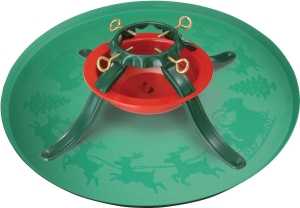 Jack-Post HandiThings XTRA Tree Stand Tray, 28-1/2 in W, Green, Pack of 12