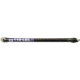 Prime-Line GD 12191 Extension Spring, 1-19/64 in OD, 25 in OAL, Carbon Steel, Galvanized, Loop End, 110 lb