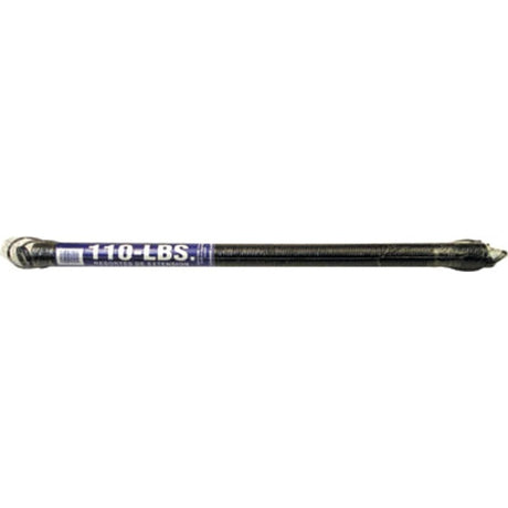 Prime-Line GD 12191 Extension Spring, 1-19/64 in OD, 25 in OAL, Carbon Steel, Galvanized, Loop End, 110 lb