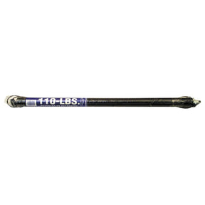 Prime-Line GD 12191 Extension Spring, 1-19/64 in OD, 25 in OAL, Carbon Steel, Galvanized, Loop End, 110 lb