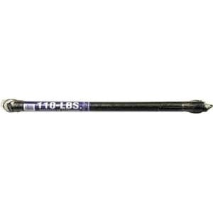 Prime-Line GD 12191 Extension Spring, 1-19/64 in OD, 25 in OAL, Carbon Steel, Galvanized, Loop End, 110 lb