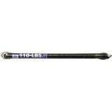 Prime-Line GD 12191 Extension Spring, 1-19/64 in OD, 25 in OAL, Carbon Steel, Galvanized, Loop End, 110 lb
