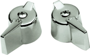 Danco 80681 Faucet Handle, Zinc, Chrome-Plated, For: Gerber Two Handle Kitchen, Lavatory Faucets