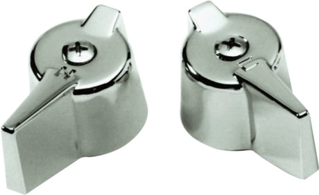 Danco 80681 Faucet Handle, Zinc, Chrome-Plated, For: Gerber Two Handle Kitchen, Lavatory Faucets