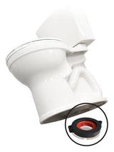 Korky 6000BP Toilet Seal Kit, Foam/Rubber, Red, For: 3 in, 4 in Drain Pipes