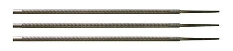Crescent Nicholson 8 in. L X 3/16 in. W High Carbon Steel File 3 pc