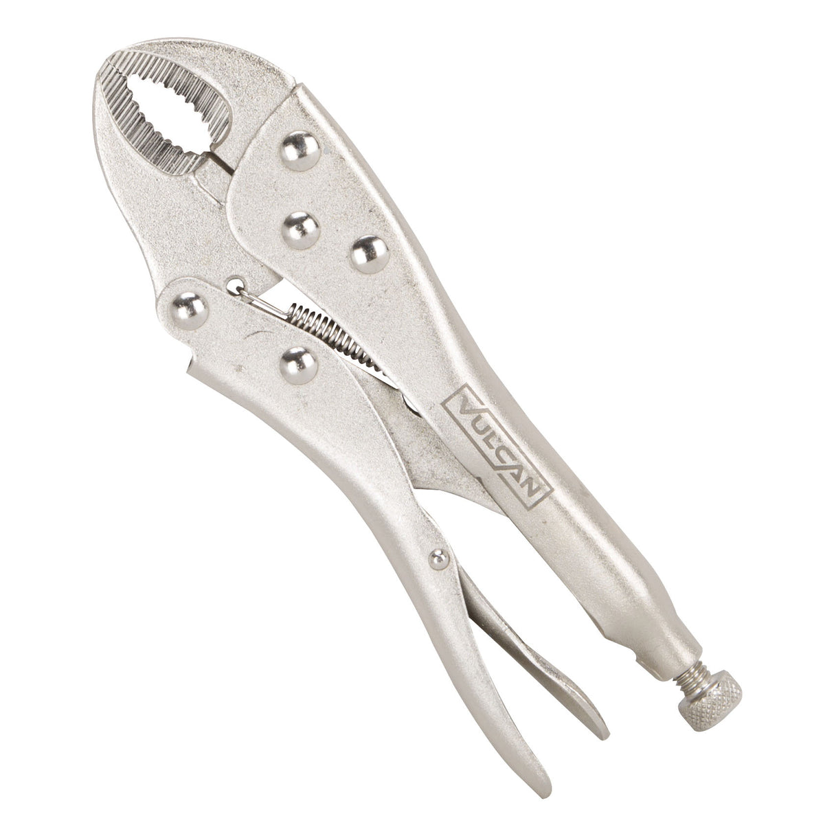 Vulcan PC927-22 Lock Plier, 7 in OAL, Comfortable Grip Handle, Pack of 30