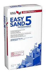 USG Easy Sand 384150-060 Joint Compound, Powder, Natural, 18 lb