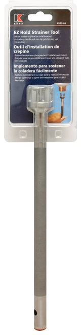 Plumb Pak K840-66 EZ-Hold Strainer Tool, Non-Slip Handle, Metal