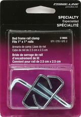Prime-Line U 9005 Rail Clamp, Steel, Zinc