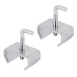 Prime-Line U 9005 Rail Clamp, Steel, Zinc