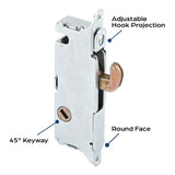 Prime-Line E 2014 Sliding Door Lock, Steel