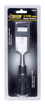 Steel Grip 1-1/2 in. W X 4 in. L Wood Chisel 1 pk