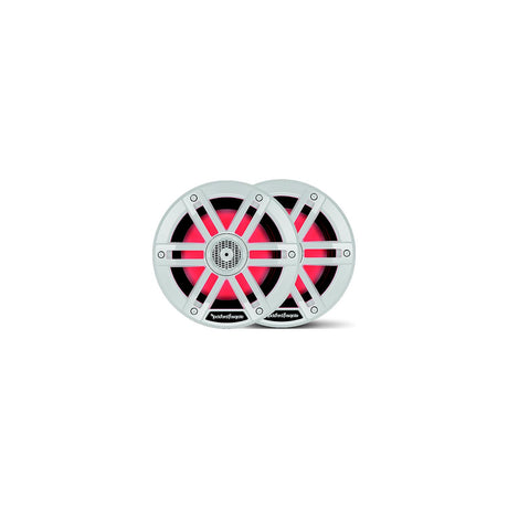 Rockford Fosgate M16 Color Optix Marine 2-Way Speakers, 6" White