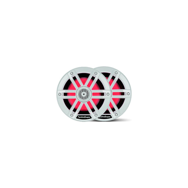 Rockford Fosgate M16 Color Optix Marine 2-Way Speakers, 6" White