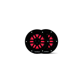 Rockford Fosgate M165B Color Optix Marine 2-Way Speakers, 6.5″ Black