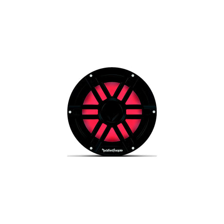 Rockford Fosgate M1D210B DVC 2? Color Optix Marine Subwoofer, 10" w/ Black Grills