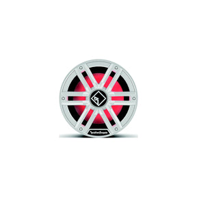 Rockford Fosgate M2D210I DVC 2? Color Optix Infinite Baffle Marine Subwoofer, 10" w/ White &amp; Stainless Grills