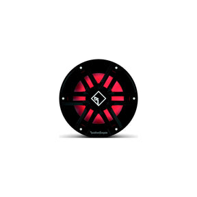 Rockford Fosgate M2D210IB DVC 2? Color Optix Infinite Baffle Marine Subwoofer, 10" w/ Black &amp; Stainless Grills