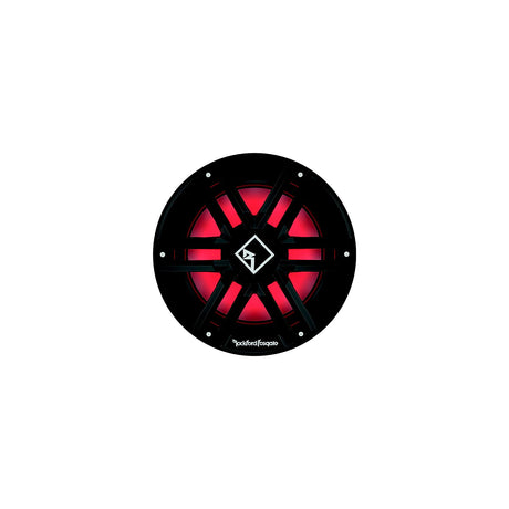 Rockford Fosgate M2D212IB DVC 2? Color Optix Infinite Baffle Marine Subwoofer, 12" w/ Black &amp; Stainless Grills