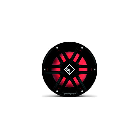 Rockford Fosgate M2D410IB DVC 2? Color Optix Infinite Baffle Marine Subwoofer, 10" w/ Black &amp; Stainless Grills