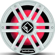 Rockford Fosgate M2D412I DVC 2? Color Optix Infinite Baffle Marine Subwoofer, 12" w/ White &amp; Stainless Grills