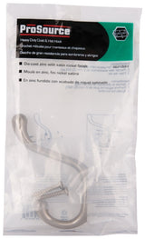 ProSource JC-H07 Swivel Caster, 3 in Dia Wheel, 1.23 in W Wheel, Rubber Wheel, Black, 210 lb, Steel Housing Material