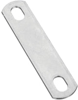 National Hardware 2191BC Series N222-331 U-Bolt Plate, 4.88 in L, 1.02 in W, 0.44 in Bolt Hole, 3-1/2 in Between Hole, Pack of 10