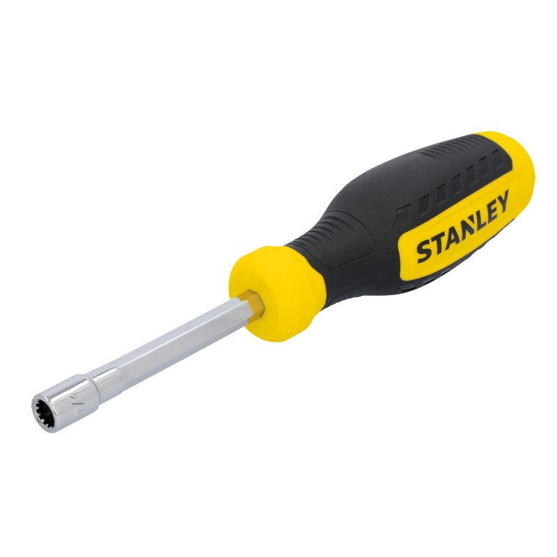 STANLEY STHT60821 Nut Driver, 1/4 in Drive, 8 in OAL, Comfort Grip Handle