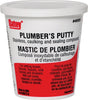 Oatey 48003 Plumbers Putty, Solid, Off-White, 414 mL Plastic Container