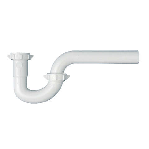 Keeney 1-1/2 in. Slip mount X 1-1/2 in. D Slip Plastic J-Bend 1 pk