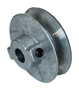 Chicago Die Cast 2-1/4 in. D X 1/2 in. D Zinc Single V-Grooved Pulley