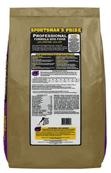 Sportsman's Pride Professional Formula 10184 Dog Food, Adult Breed, Dry, Chicken, 40 lb Bag