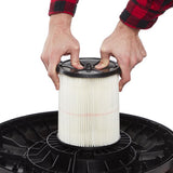 Craftsman 6.75 in. D General Purpose Wet/Dry Vac Cartridge Filter 5-20 gal 1 pc