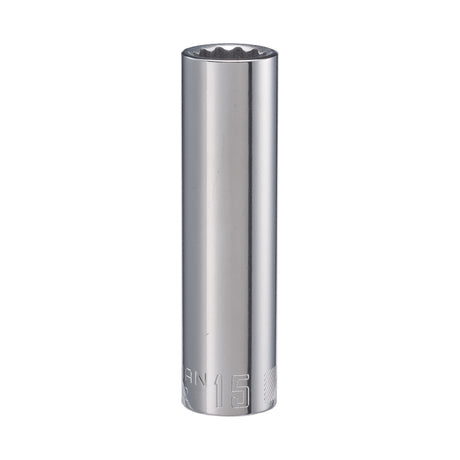 Craftsman 15 mm X 1/2 in. drive Metric 12 Point Deep Deep Socket 1 pc