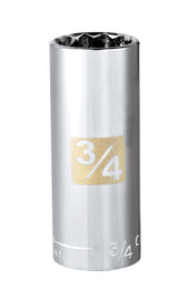 Craftsman 3/4 in. X 3/8 in. drive SAE 12 Point Deep Socket 1 pc