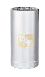 Craftsman 15/16 in. X 3/8 in. drive SAE 12 Point Deep Socket 1 pc