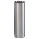 Craftsman 11/16 in. X 1/2 in. drive SAE 12 Point Deep Deep Socket 1 pc