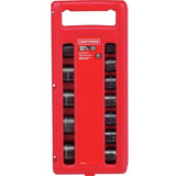 Craftsman 1/2 in. drive Metric 6 Point Shallow Socket Set 12 pc