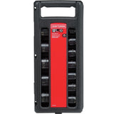 Craftsman 1/2 in. drive SAE 6 Point Standard Impact Socket Set 12 pc